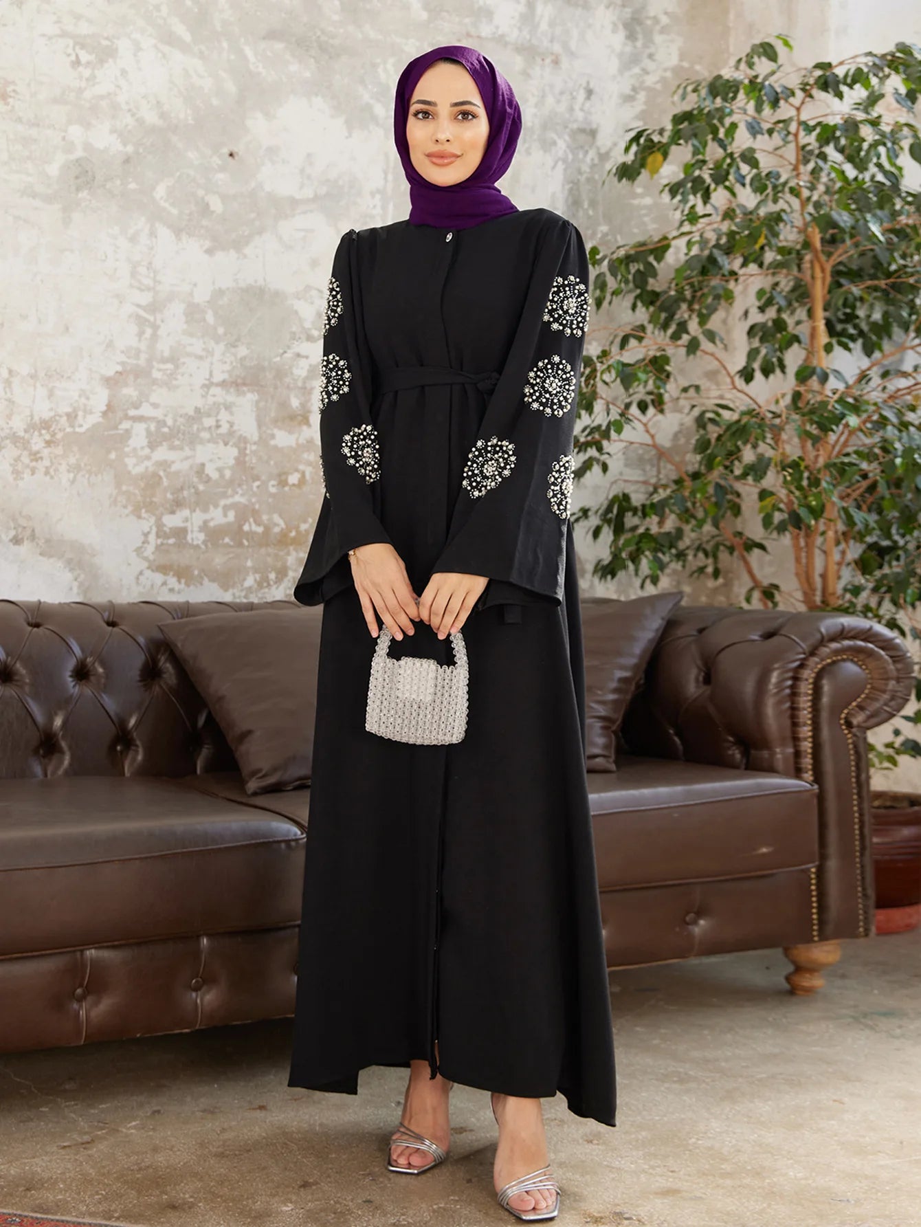 Dubai Abaya Maxi Dress