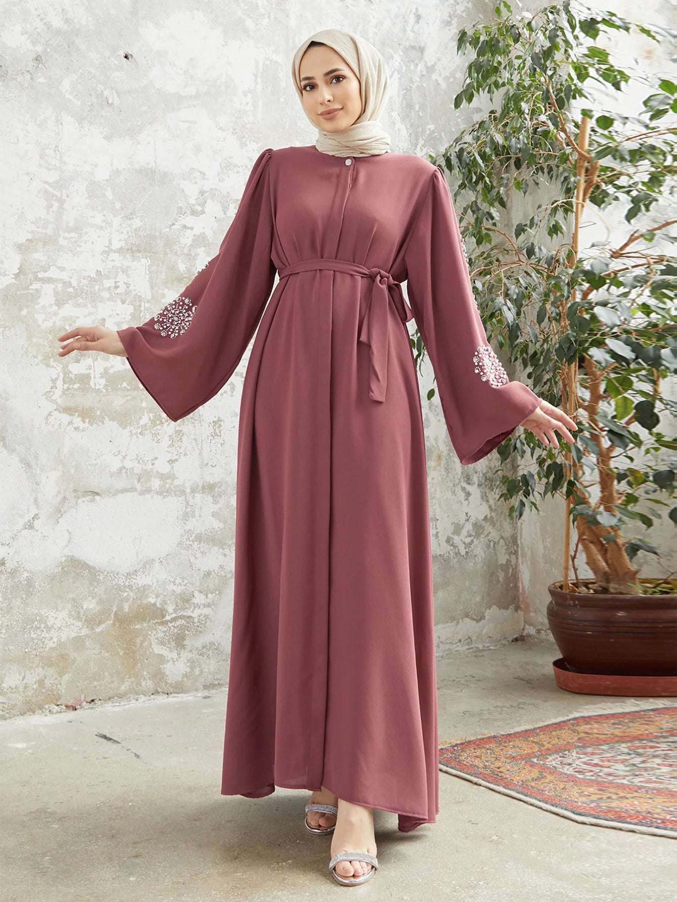 Dubai Abaya Maxi Dress