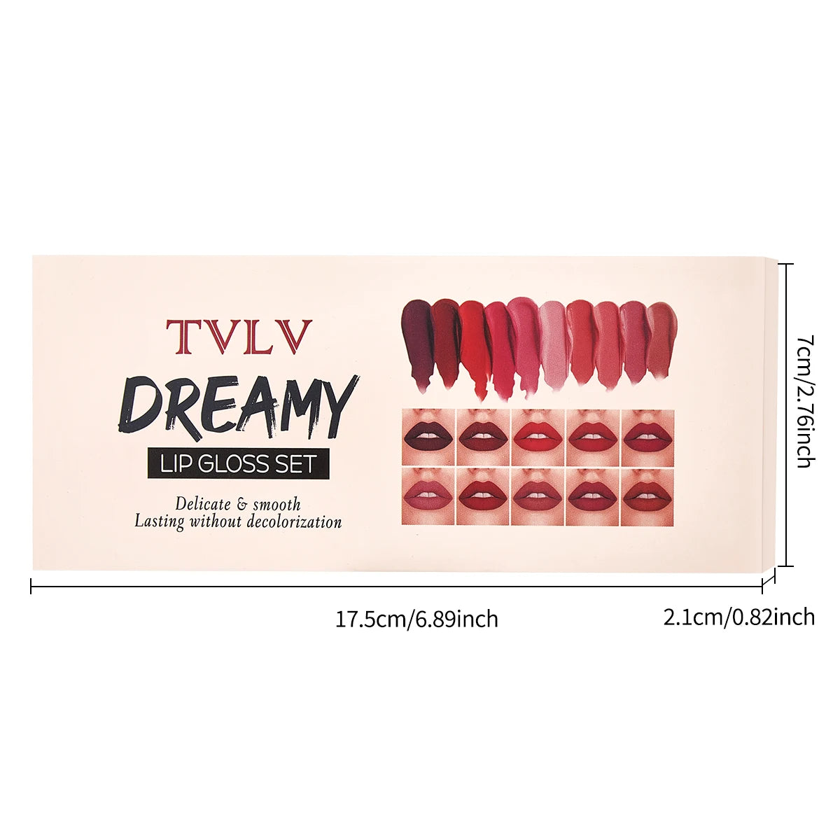 Ten Color Lip Glaze Set