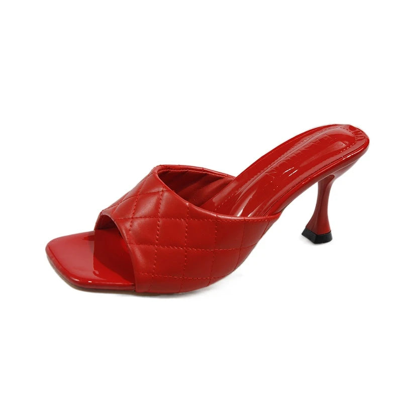 Elegant Square Toe Sandals