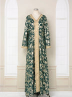 Beaded Dubai Abaya Dress