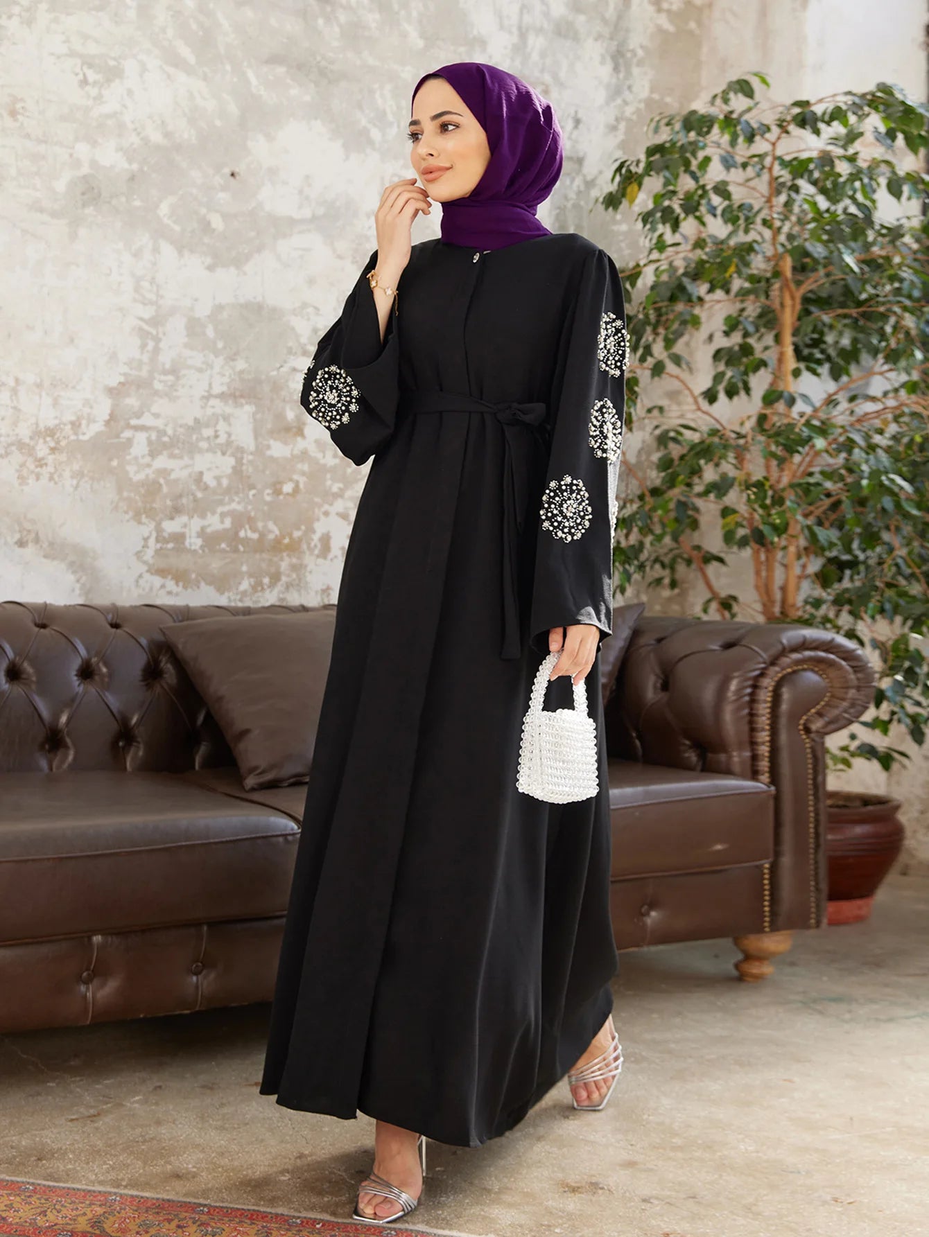 Dubai Abaya Maxi Dress