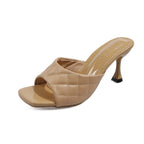 Elegant Square Toe Sandals
